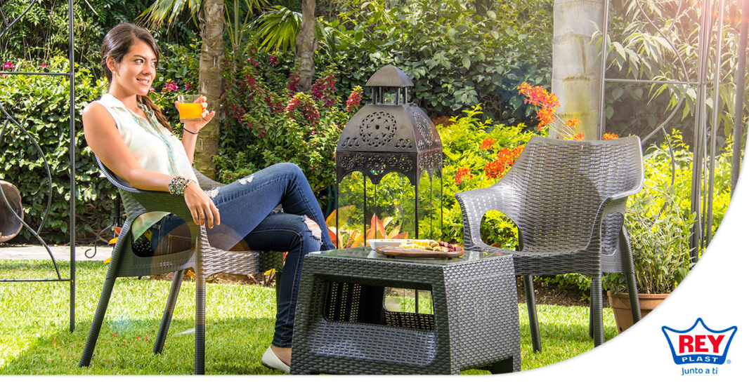 Muebles modelo ratán ¿Por qué son la mejor opción para decorar tu jardín?