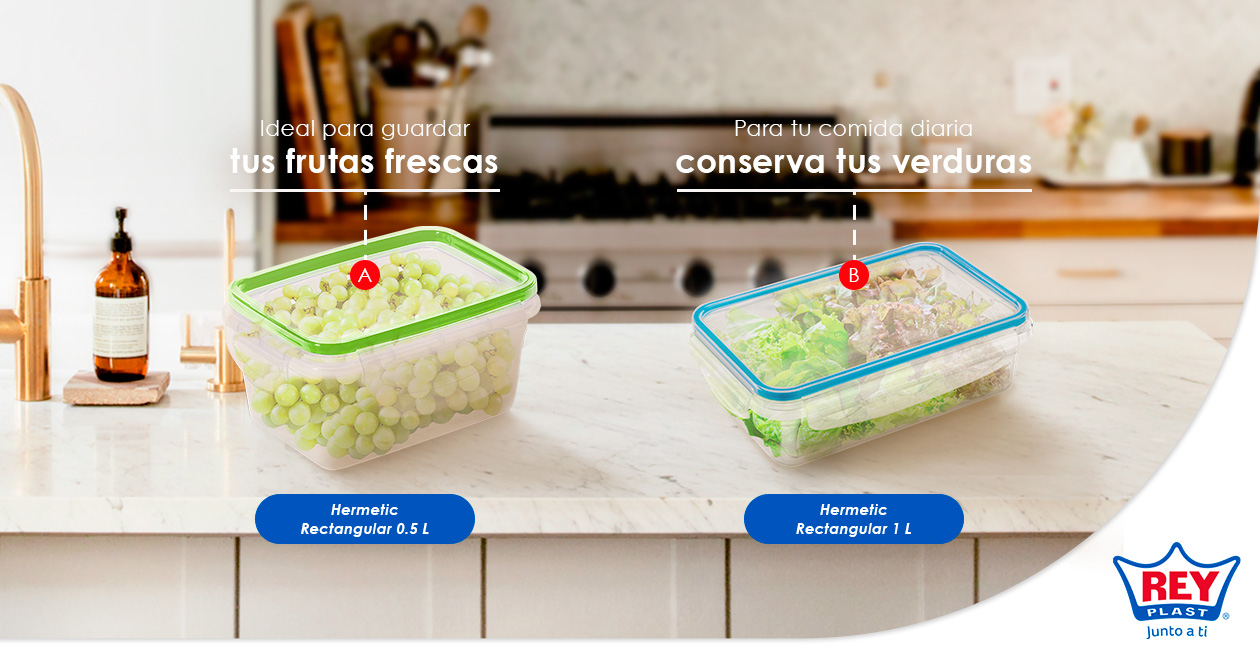 Mantener tus alimentos frescos con Reyplast