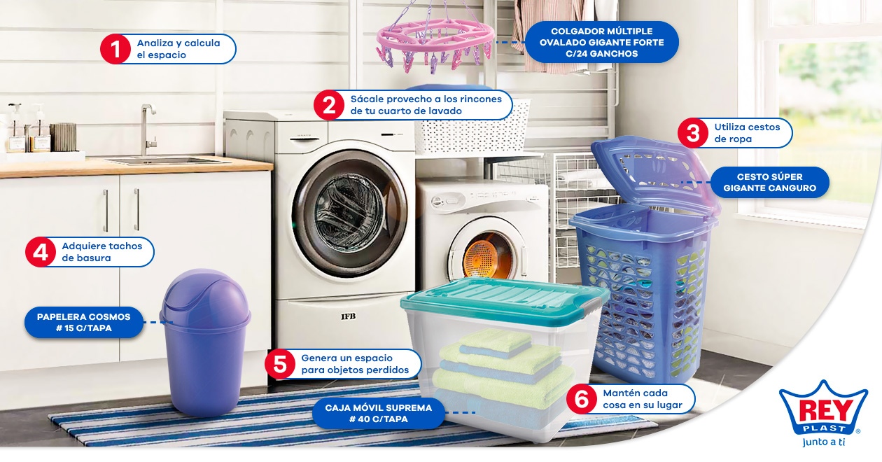 6 ideas para organizar tu cuarto de lavado inter01